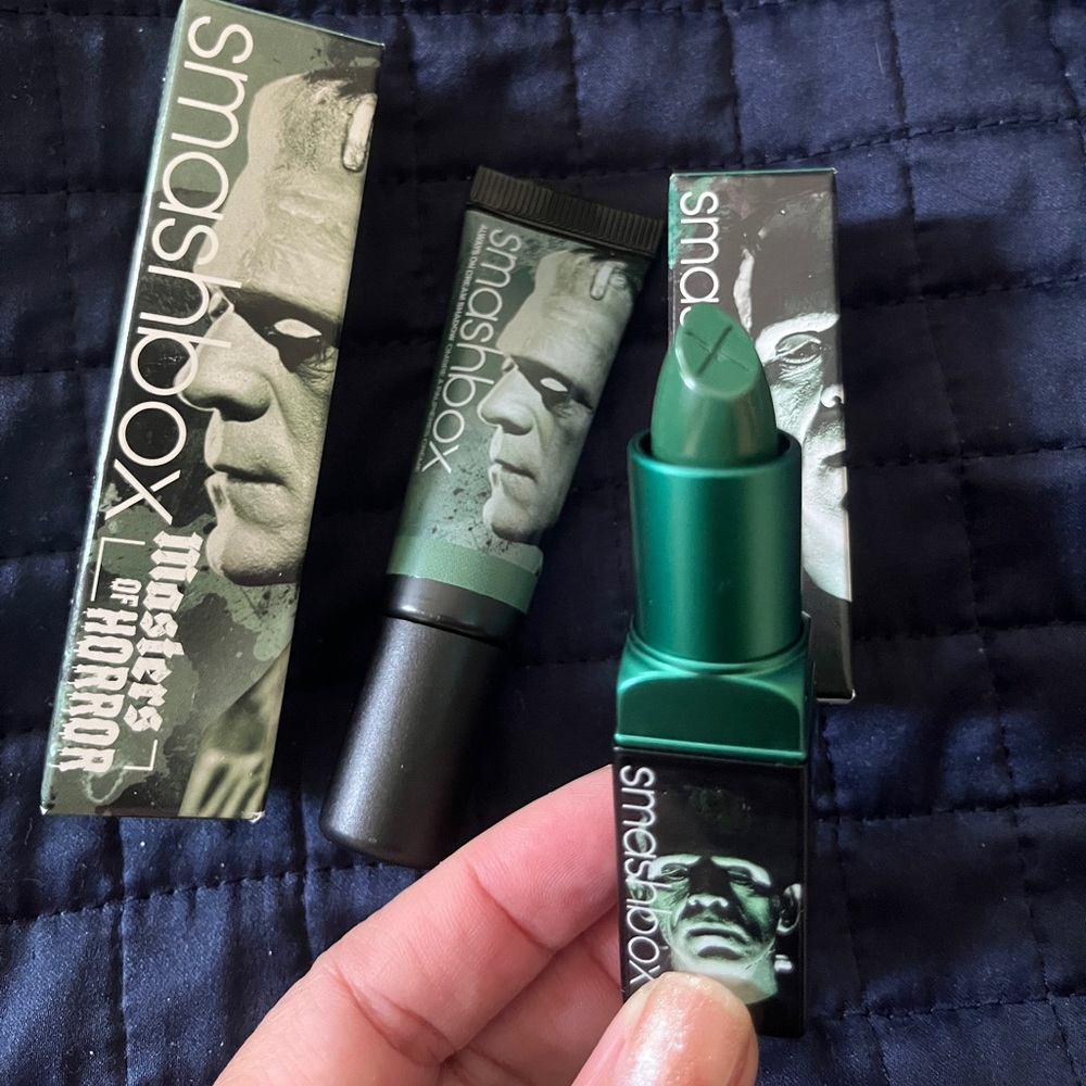 Smashbox Bundle Frankenstein Eyeshadow and Lipstick Limited Edition NIB